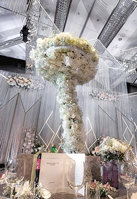 圆桌婚礼布置419