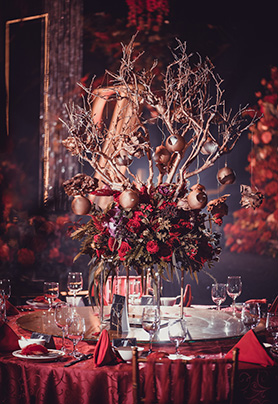 圆桌婚礼布置422