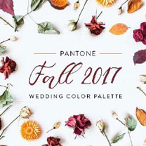 婚礼攻略 | 秋天色彩,不是仅有那一抹金黄......