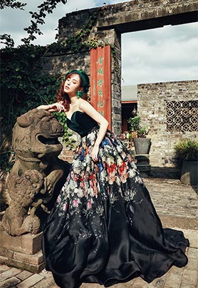 嫁依溢彩造型欣赏