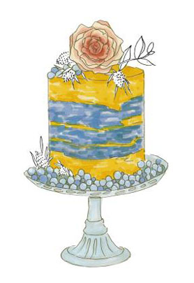 纸面手绘单色搭配步骤