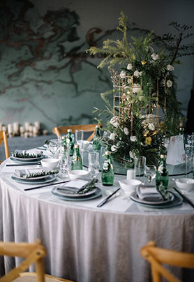 圆桌婚礼布置432