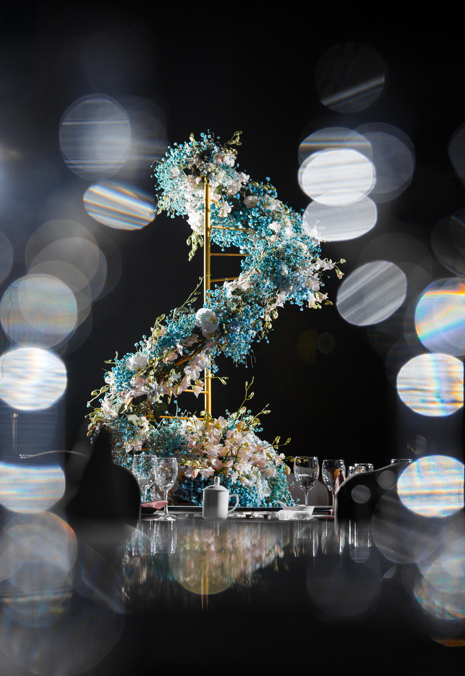 圆桌婚礼布置434