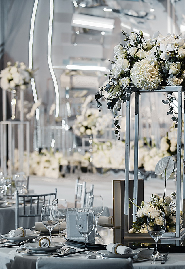 圆桌婚礼布置435