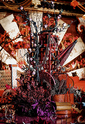 圆桌婚礼布置442