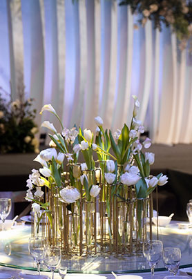 圆桌婚礼布置444