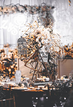 圆桌婚礼布置448