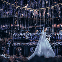 法式宫廷的优雅,造就了这场婚礼极致浪漫...