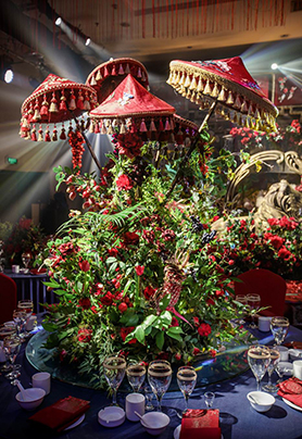 圆桌婚礼布置451