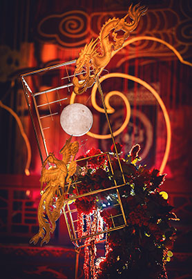 圆桌婚礼布置455