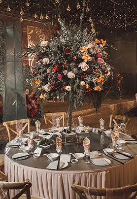 圆桌婚礼布置457