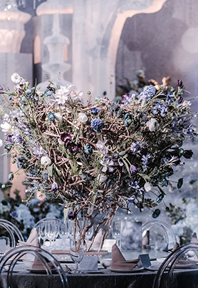 圆桌婚礼布置458