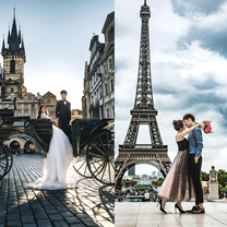 婚礼攻略 | 【双城旅拍】浪漫巴黎VS风情布拉格,哪一个更能俘获你的心?