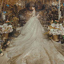 真实婚礼 | 【森呼吸】这场婚礼将大自然的生机搬进了室内