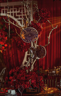 圆桌婚礼布置465