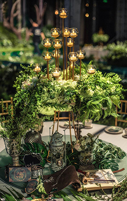 圆桌婚礼布置466