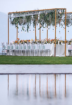 长桌婚礼布置259