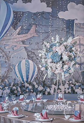 圆桌婚礼布置474