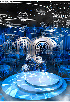 学员作品《蓝色泡影》