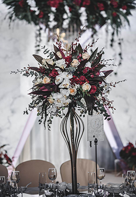 圆桌婚礼布置483