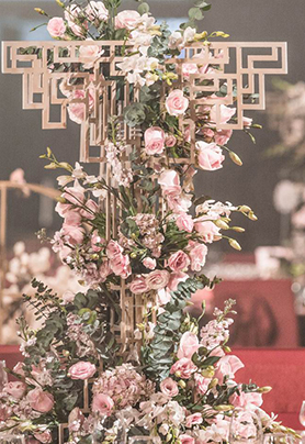 圆桌婚礼布置485