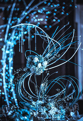 圆桌婚礼布置488