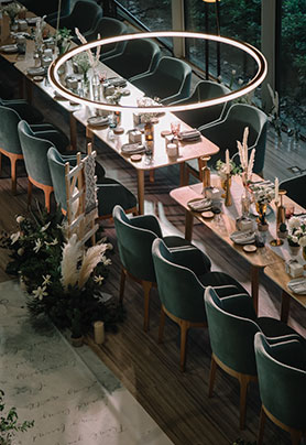 长桌婚礼布置268