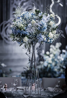 圆桌婚礼布置489