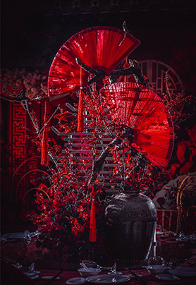 圆桌婚礼布置492