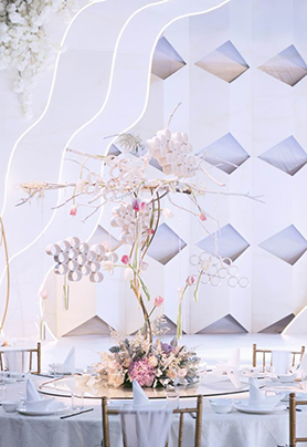 圆桌婚礼布置493