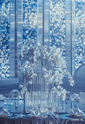 圆桌婚礼布置495