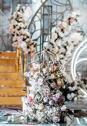 圆桌婚礼布置498