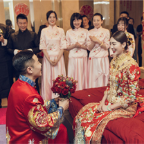 沈阳开新足球队前卫倪玉菘大婚,所有的设计都是新人的专属