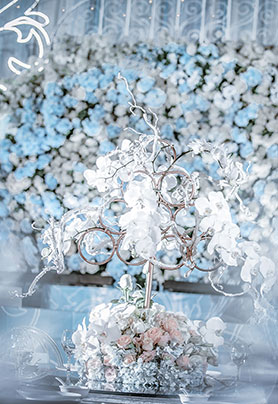 圆桌婚礼布置509