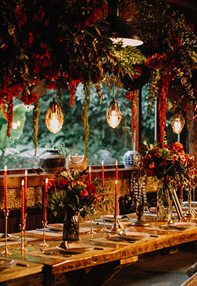 长桌婚礼布置279