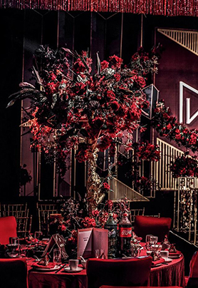 圆桌婚礼布置511