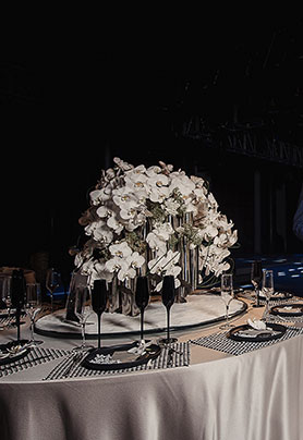 圆桌婚礼布置513