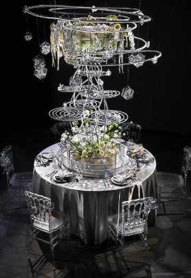 圆桌婚礼布置517