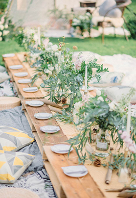 长桌婚礼布置288