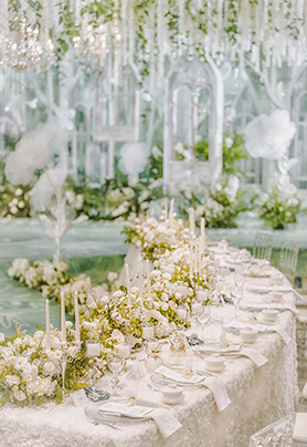 长桌婚礼布置289