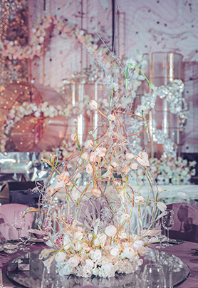 圆桌婚礼布置529