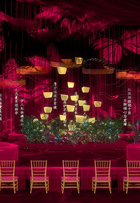 学员作品《红色系婚礼》