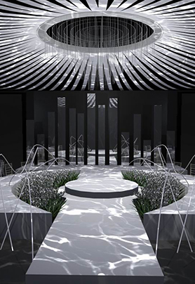 学员作品《银灰色系婚礼》