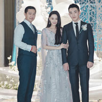 人物专访 :直击张馨予&何捷婚礼主持人大宇