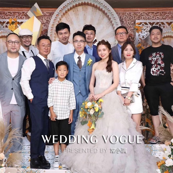 他们都说这场婚礼，婚礼主持人的配置以及参与程度数一数二