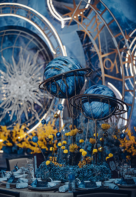 圆桌婚礼布置535