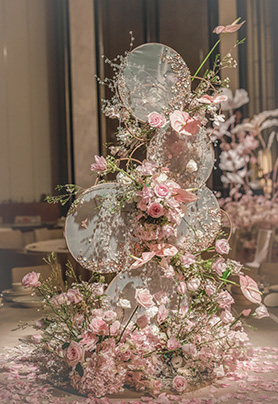 圆桌婚礼布置537