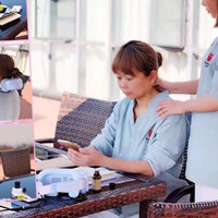 彩妆秀辛丹华合伙人团队艾益生商学院培训