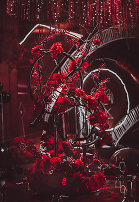 圆桌婚礼布置542