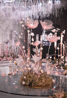 圆桌婚礼布置543